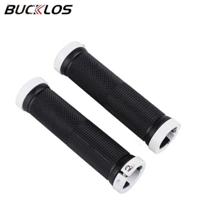 Bicycle Handlebar Cuffs Lock on Grips Shockproof MTB Handle Cover Grip Anti-Skid - Picture 33 of 37