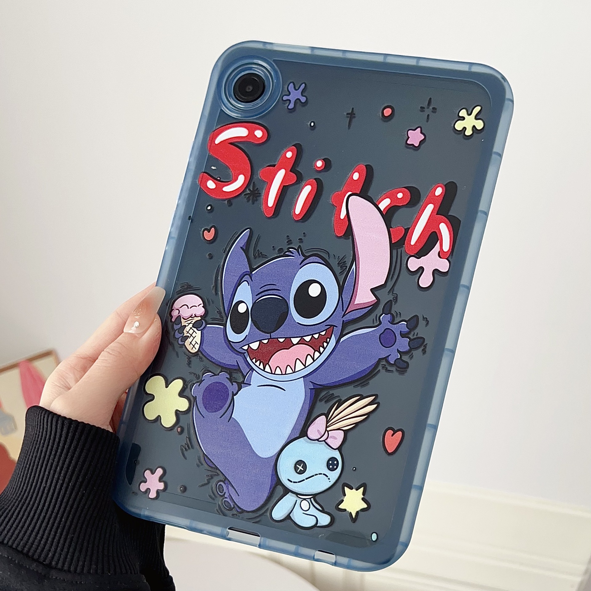Transparent Shockproof Lilo Stitch Case For iPad 7/8/9/10th Gen 10.2 10.9 Air 11 - Bild 13 von 16