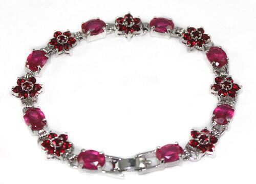 Valentine's Day Gift Fashion Crystal Opal 18K Gold Plated Bracelet Party Jewelry - Picture 36 of 56