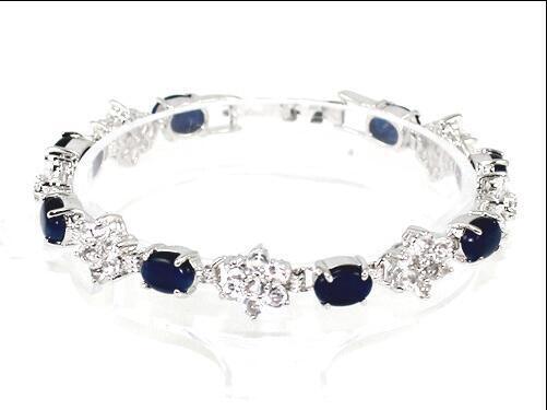 Valentine's Day Gift Fashion Crystal Opal 18K Gold Plated Bracelet Party Jewelry - Picture 42 of 56
