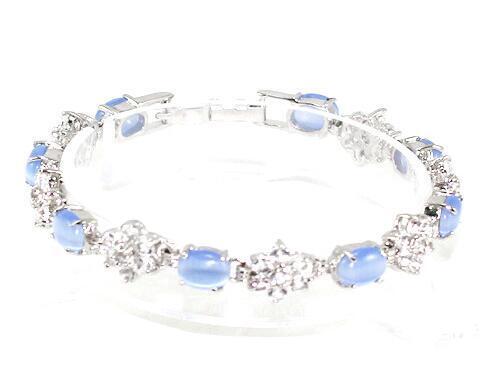 Valentine's Day Gift Fashion Crystal Opal 18K Gold Plated Bracelet Party Jewelry - Picture 45 of 56