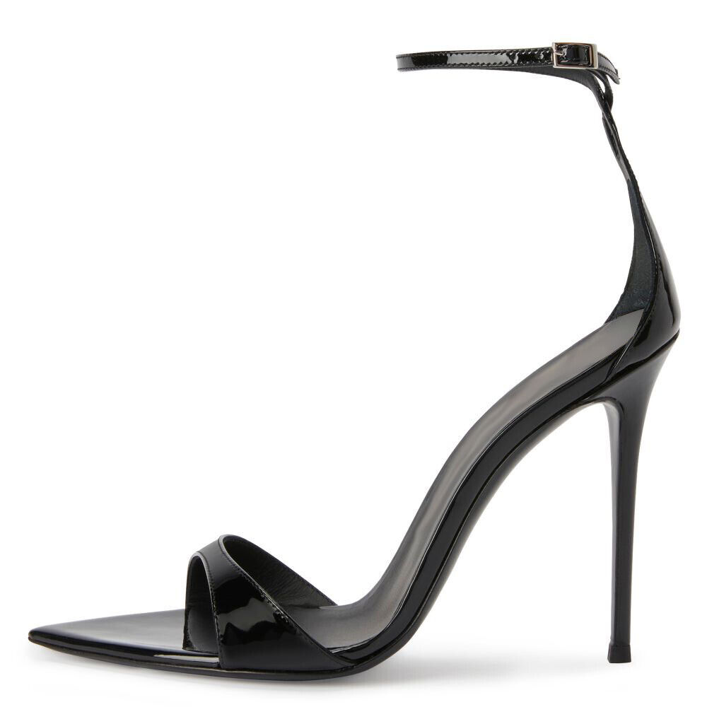 Women Pointed Open Toe Ankle Strap Prom Sandals Stiletto High Heels Pumps Shoes - Picture 17 of 20
