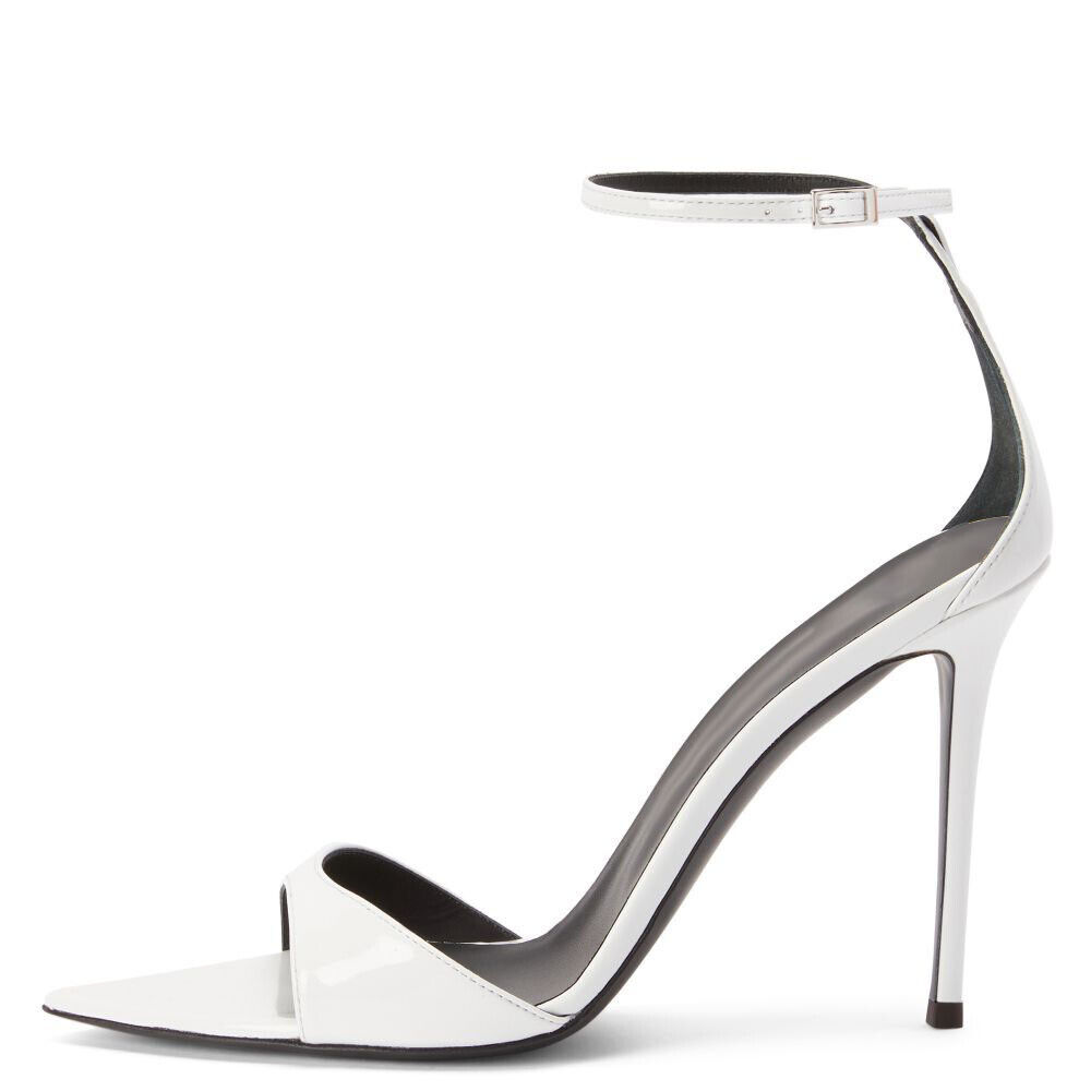 Women Pointed Open Toe Ankle Strap Prom Sandals Stiletto High Heels Pumps Shoes - Picture 20 of 20