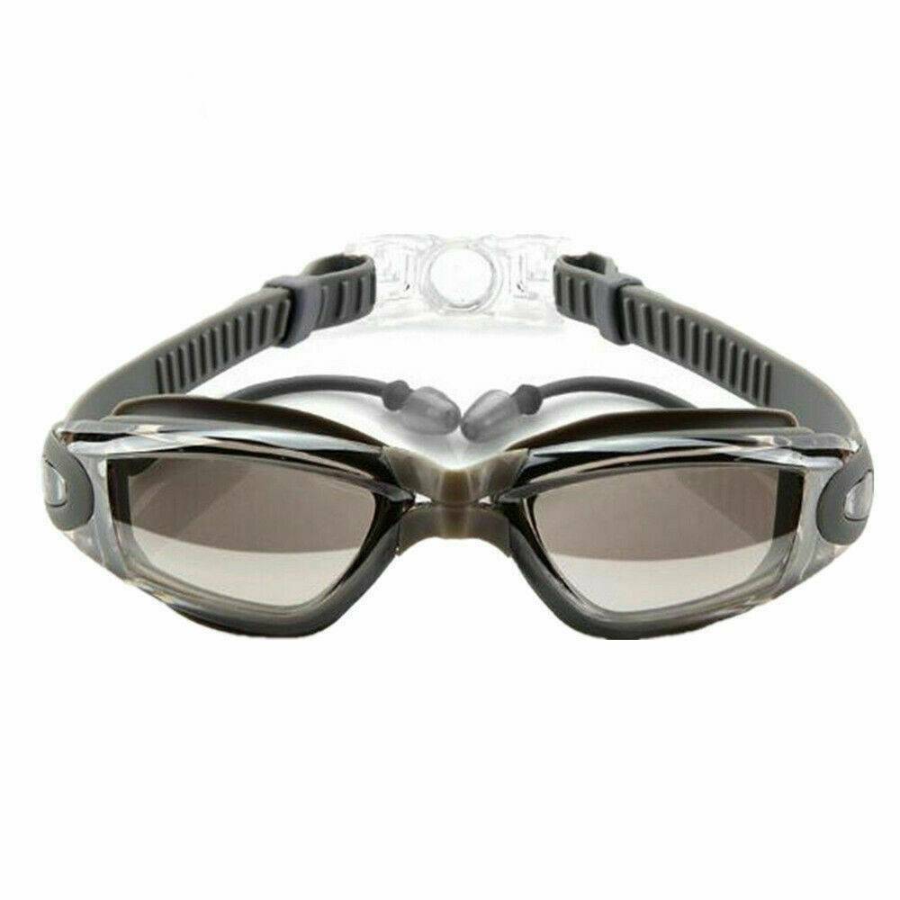 Anti Fog Swimming Goggles UV Glasses Adjustable Earbuds for Men Women Adult Kids - Picture 13 of 15