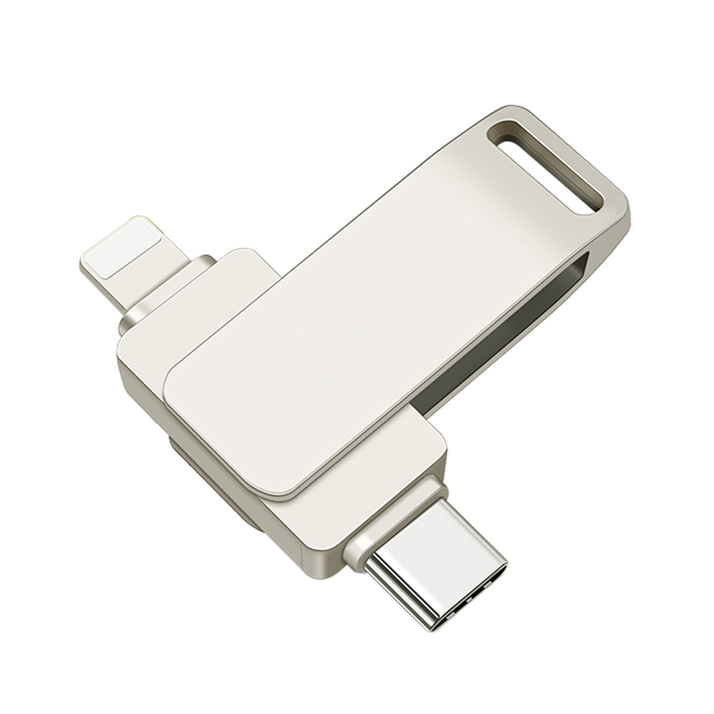 3in1 Flash Drive USB 3.0 TYPE-C Pen External Photo Stick For iPhone iPad Samsung - Afbeelding 15 van 15