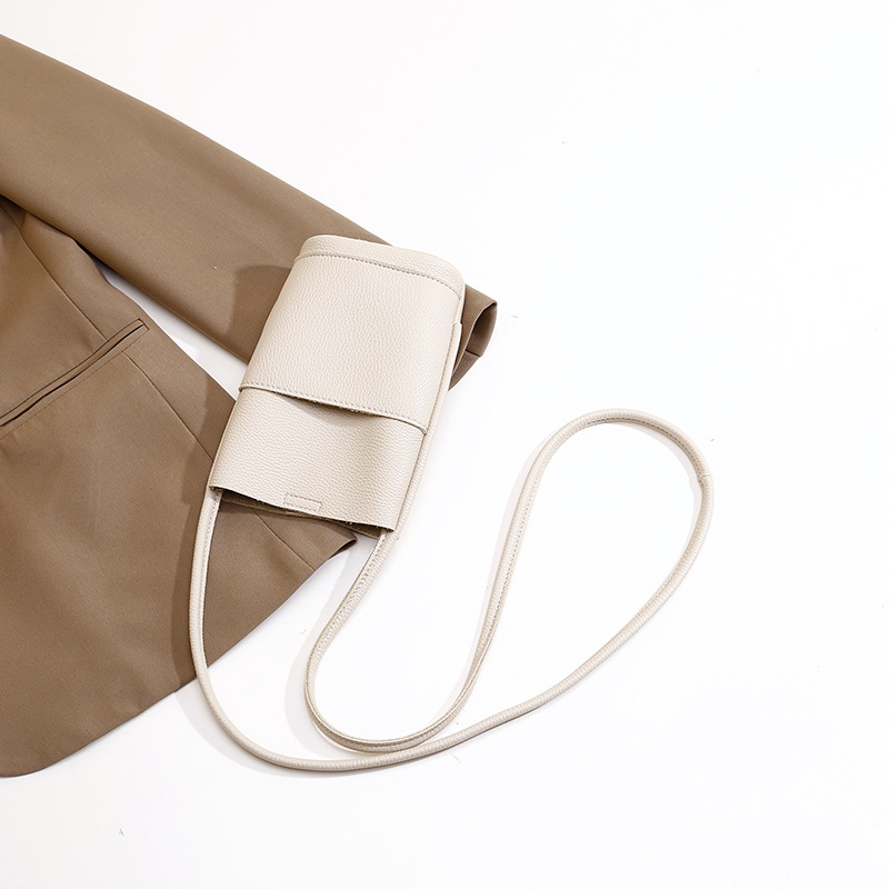New Womens Fashion Versatile Soft Leather Crossbody Phone Bag Shoulder Bag - Picture 26 of 31