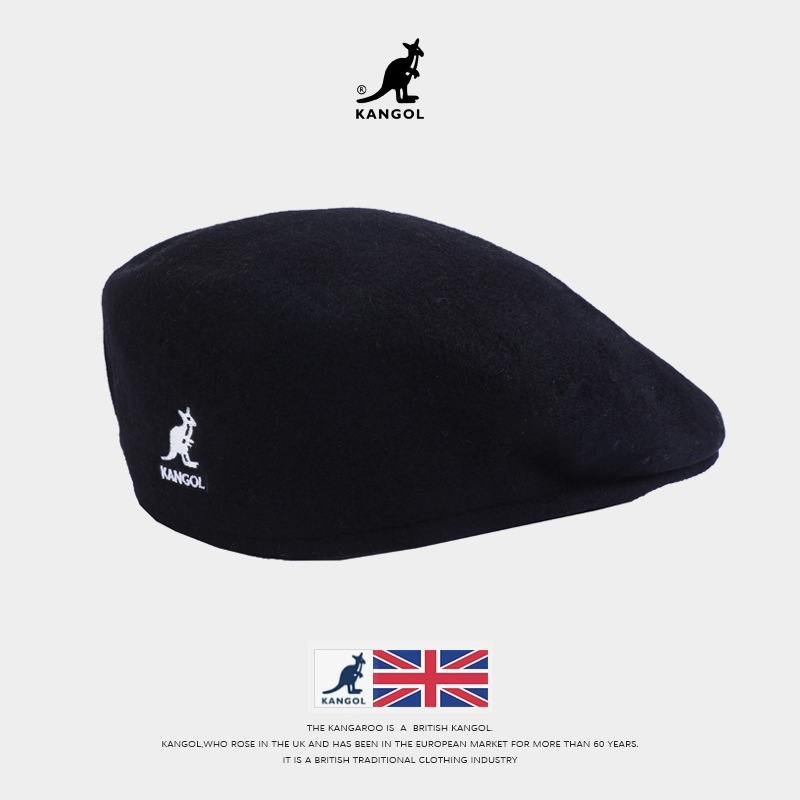 Kangol Woolen Beret Hat Winter Wool Warm Newsboy Flat Cap Casual Women Men Gifts - Picture 24 of 37