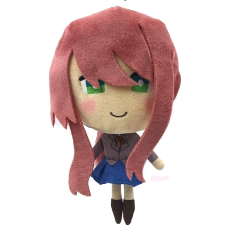 New Doki Doki Literature Club Monika Natsuki Sayori Plush Doll Toy Gift - Picture 6 of 9