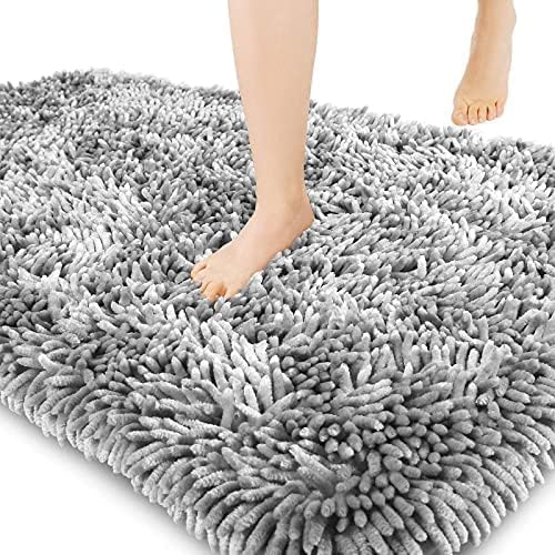 2025 Chenille Badematte - rutschfest super saugfähig maschinenwaschbar Duschvorleger - Bild 166 von 216