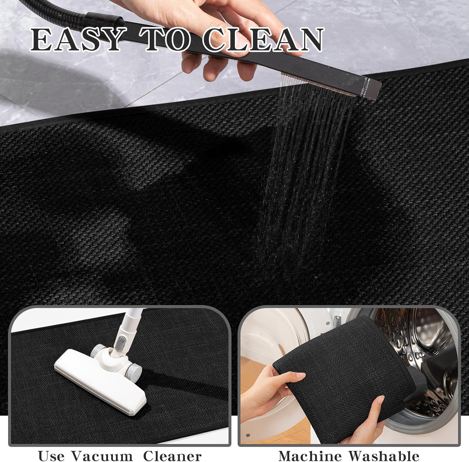 Ultra Thin Bath Mat - Non-Slip Quick Dry Absorbent Small Bathroom Rug - Picture 25 of 126