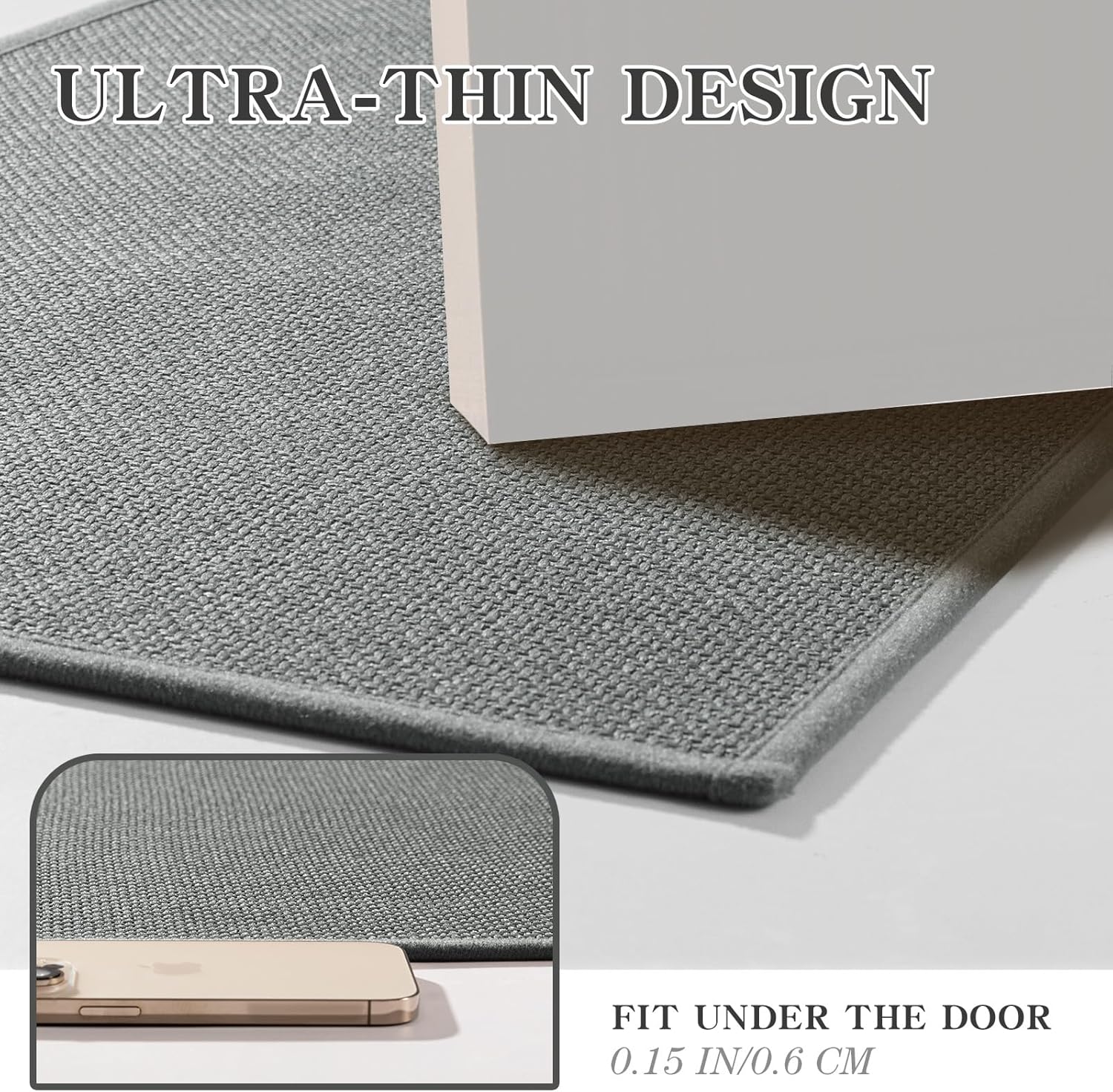 Ultra Thin Bath Mat - Non-Slip Quick Dry Absorbent Small Bathroom Rug - Picture 69 of 126