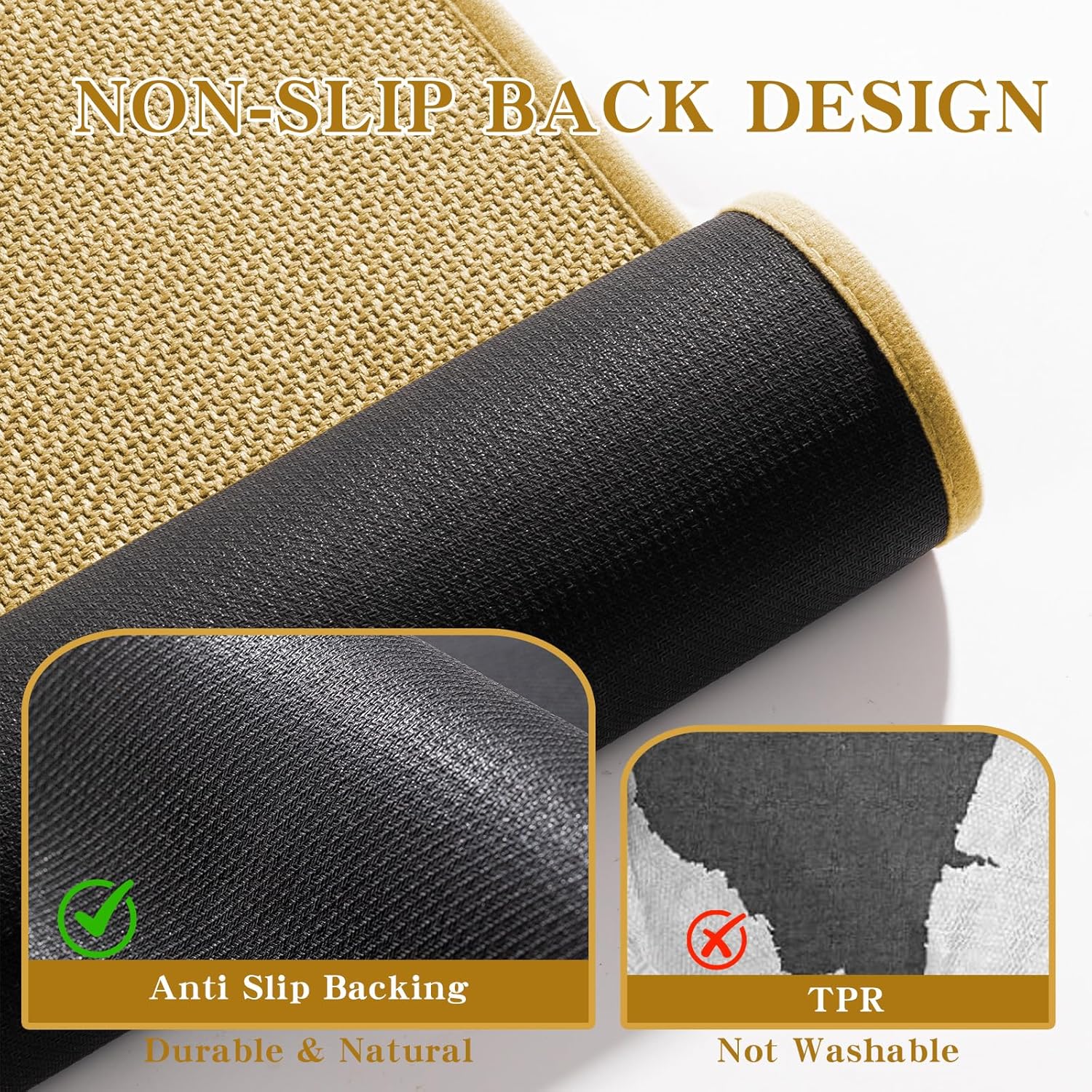 Ultra Thin Bath Mat - Non-Slip Quick Dry Absorbent Small Bathroom Rug - Picture 84 of 126