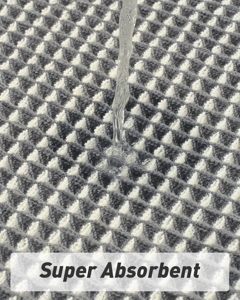 2025 Waffle Bath Mat - Non-Slip Super Absorbent Machine Washable Bathroom Rug - Picture 27 of 199