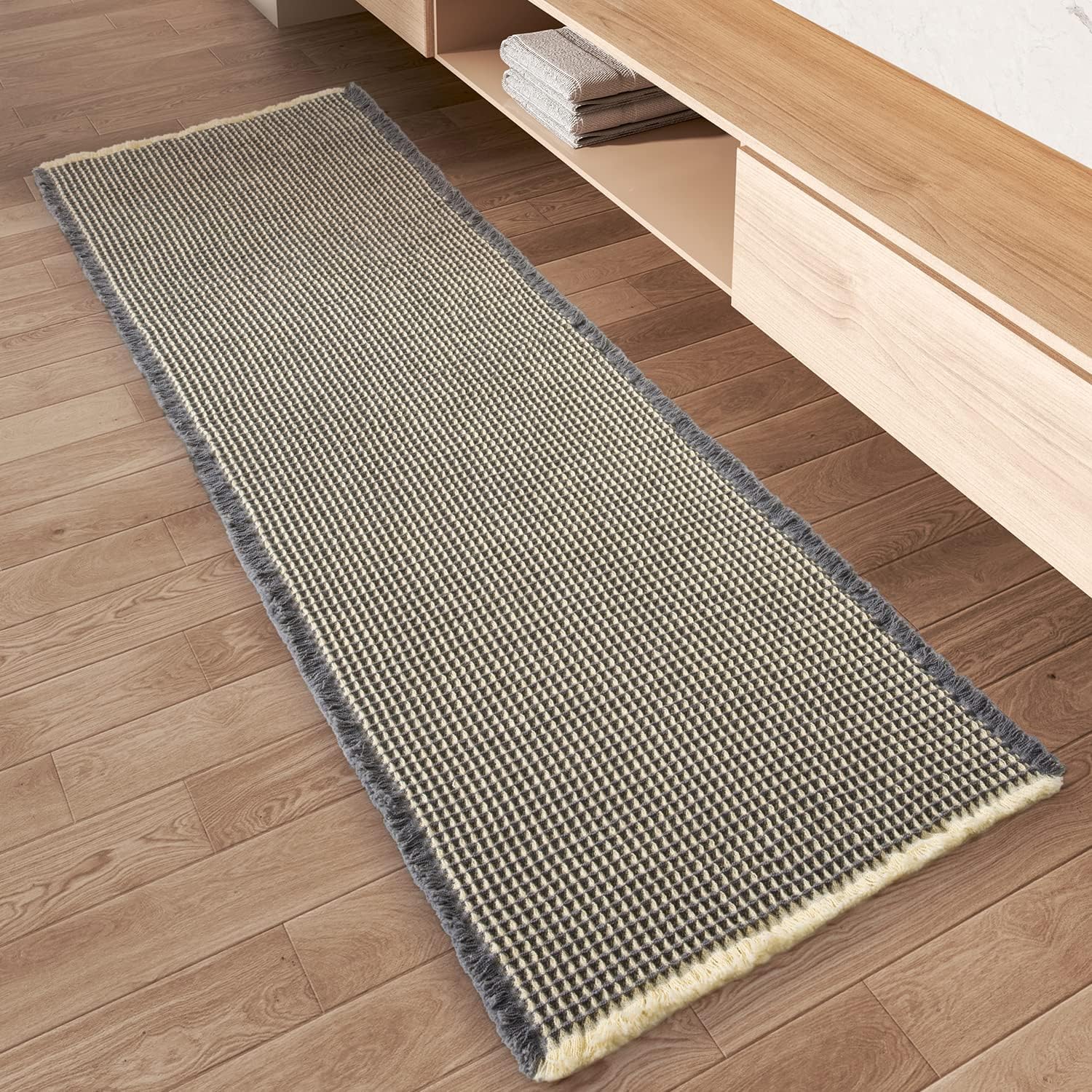 2025 Waffle Bath Mat - Non-Slip Super Absorbent Machine Washable Bathroom Rug - Picture 61 of 199