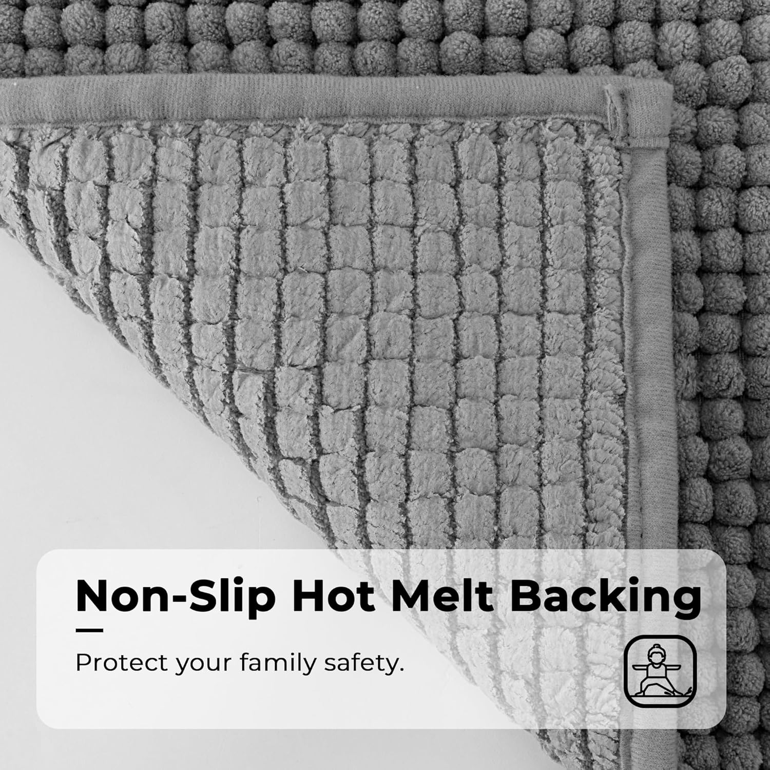 Alfombras de baño antideslizantes - Alfombrillas de ducha de microfibra ultra absorbentes lavables a máquina - Imagen 53 de 287