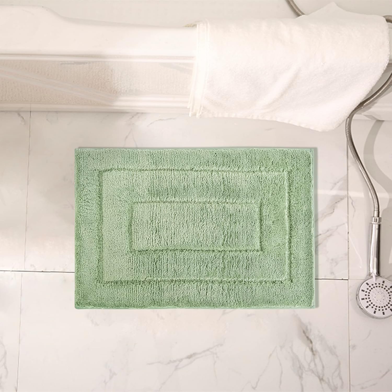 Alfombras de baño antideslizantes - Alfombrillas de ducha de microfibra ultra absorbentes lavables a máquina - Imagen 66 de 287