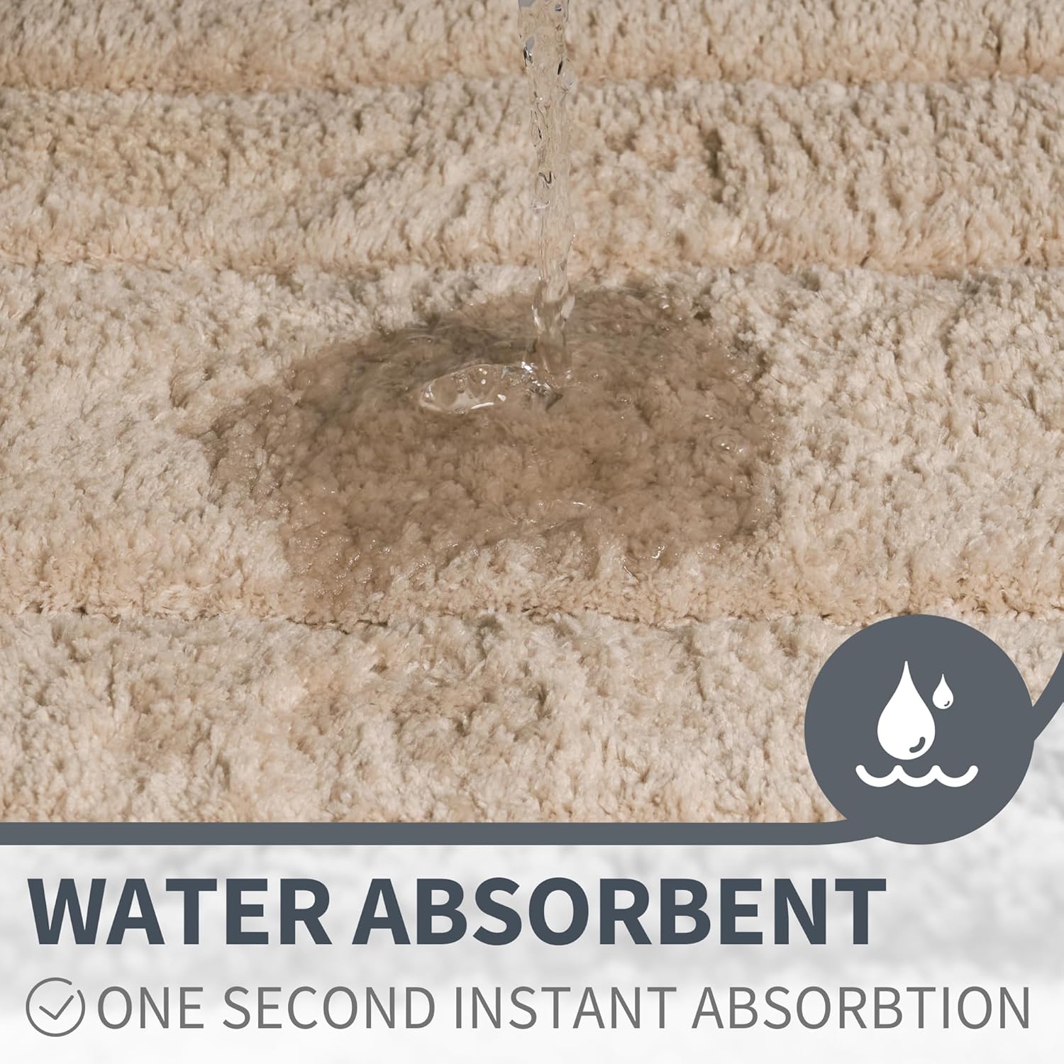 Alfombras de baño antideslizantes - Alfombrillas de ducha de microfibra ultra absorbentes lavables a máquina - Imagen 83 de 287