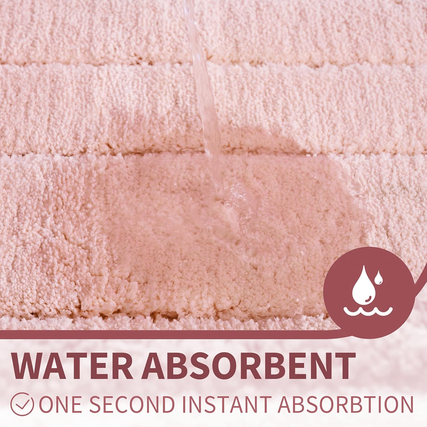 Alfombras de baño antideslizantes - Alfombrillas de ducha de microfibra ultra absorbentes lavables a máquina - Imagen 101 de 287