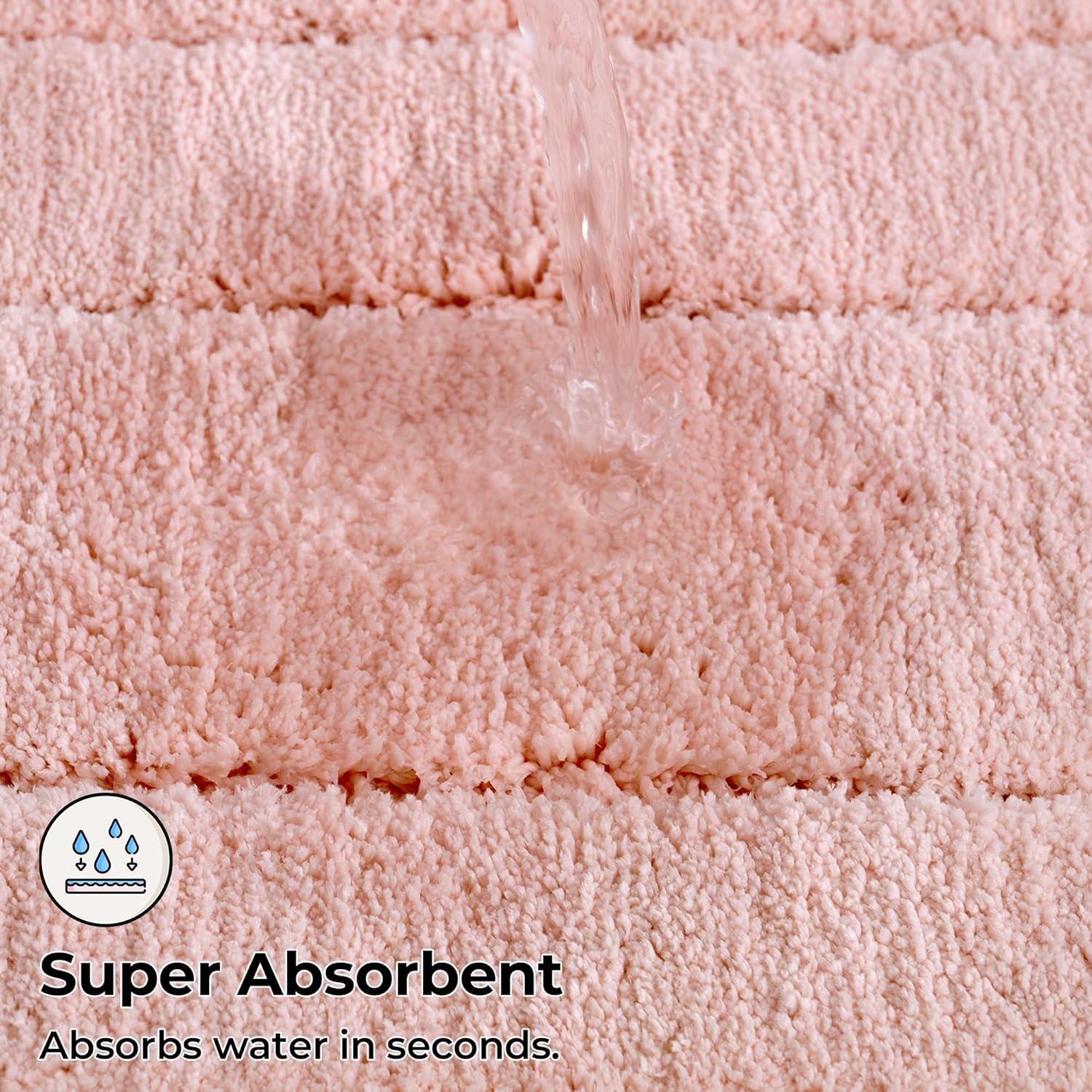 Alfombras de baño antideslizantes - Alfombrillas de ducha de microfibra ultra absorbentes lavables a máquina - Imagen 108 de 287