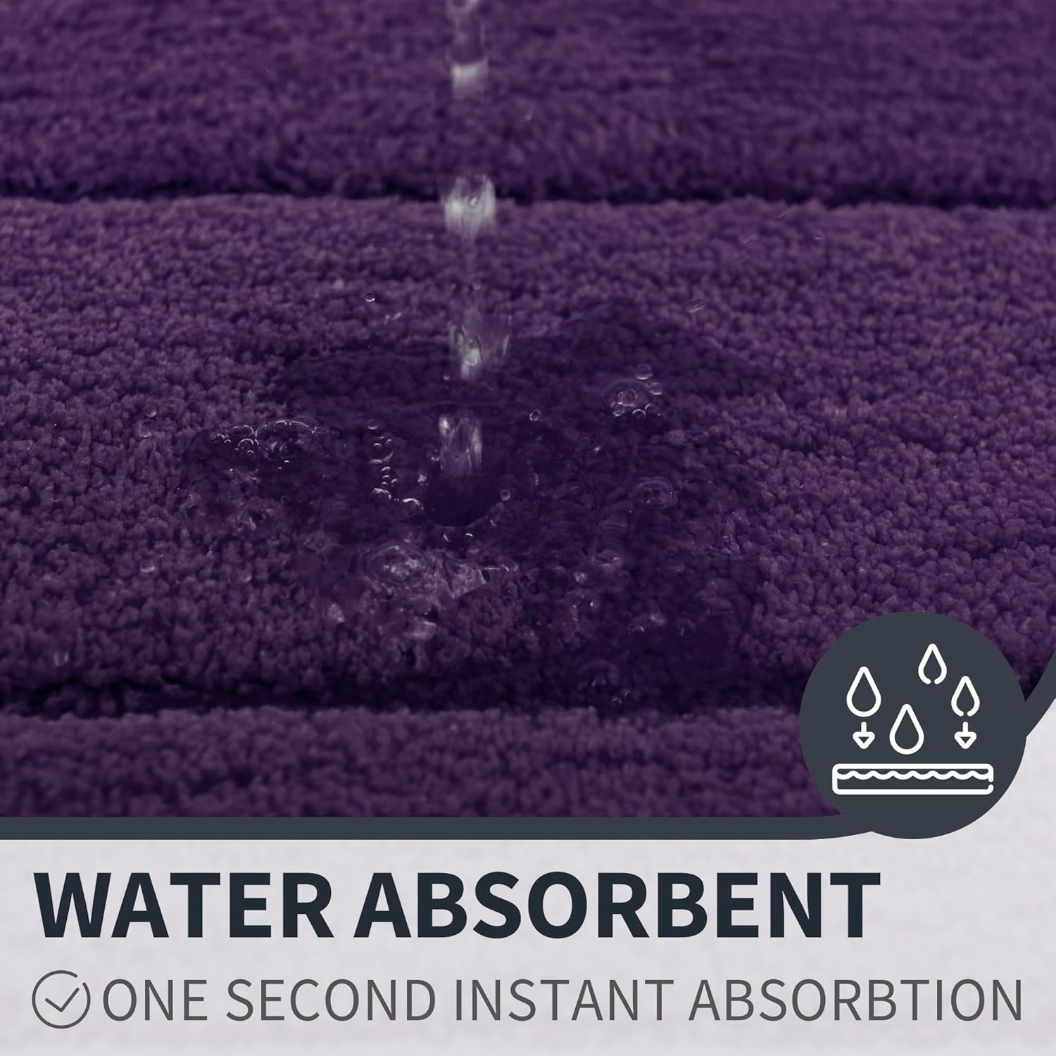 Alfombras de baño antideslizantes - Alfombrillas de ducha de microfibra ultra absorbentes lavables a máquina - Imagen 113 de 287