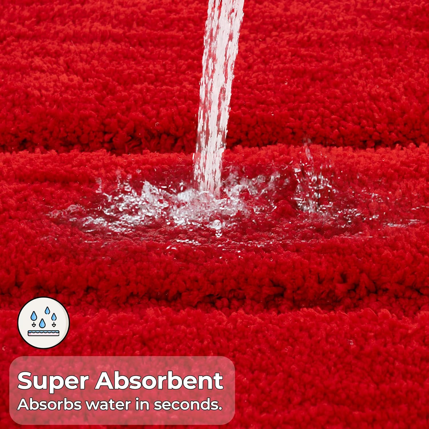 Alfombras de baño antideslizantes - Alfombrillas de ducha de microfibra ultra absorbentes lavables a máquina - Imagen 126 de 287