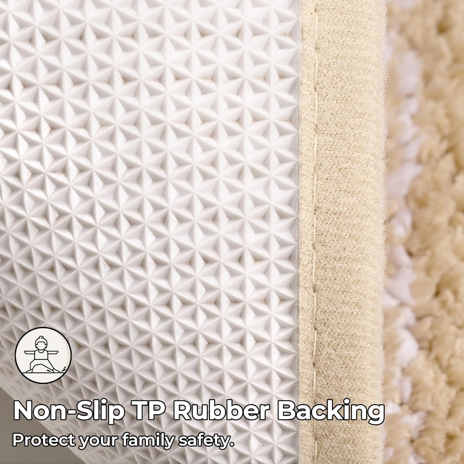 Alfombras de baño antideslizantes - Alfombrillas de ducha de microfibra ultra absorbentes lavables a máquina - Imagen 139 de 287
