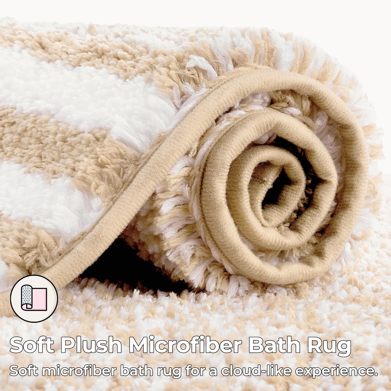 Alfombras de baño antideslizantes - Alfombrillas de ducha de microfibra ultra absorbentes lavables a máquina - Imagen 140 de 287
