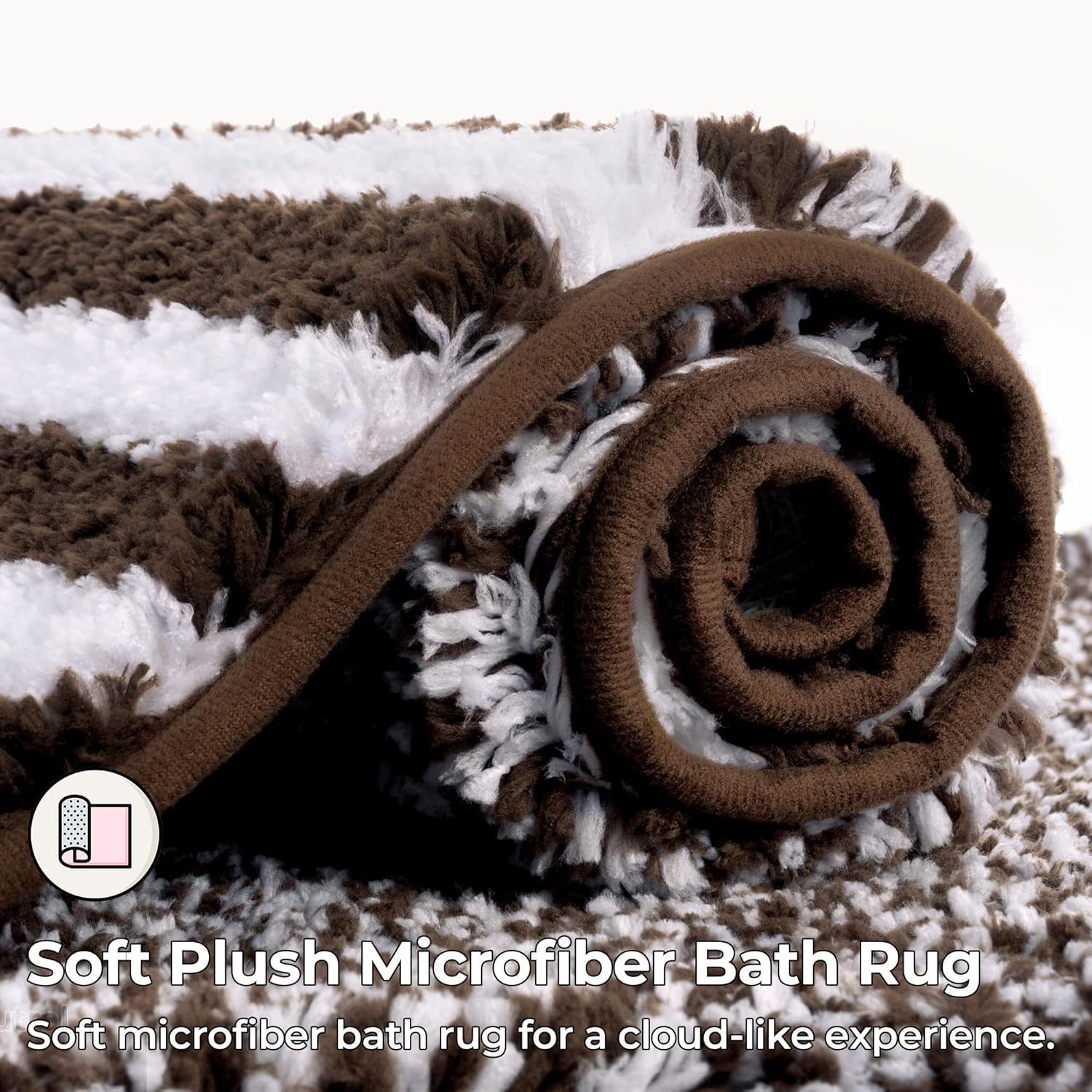 Alfombras de baño antideslizantes - Alfombrillas de ducha de microfibra ultra absorbentes lavables a máquina - Imagen 163 de 287