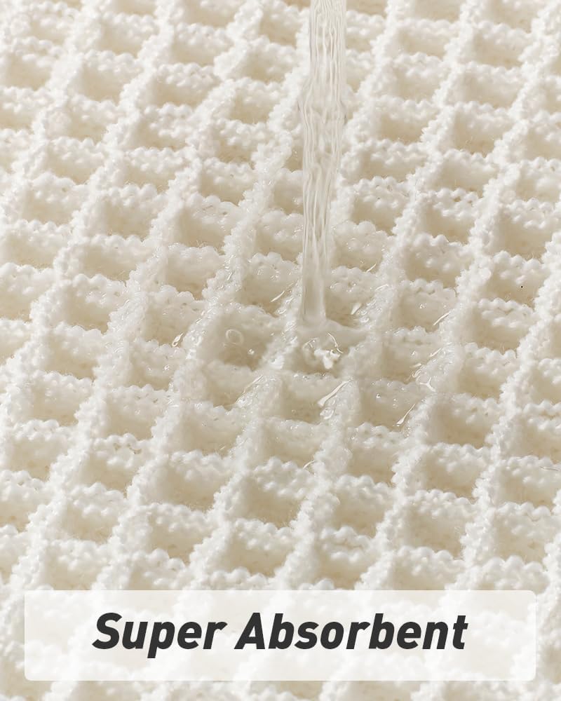 2025 Waffle Bath Mat - Non-Slip Super Absorbent Machine Washable Bathroom Rug - Picture 99 of 199