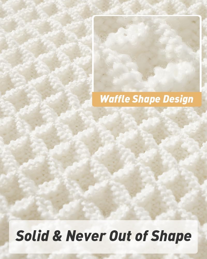 2025 Waffle Bath Mat - Non-Slip Super Absorbent Machine Washable Bathroom Rug - Picture 101 of 199