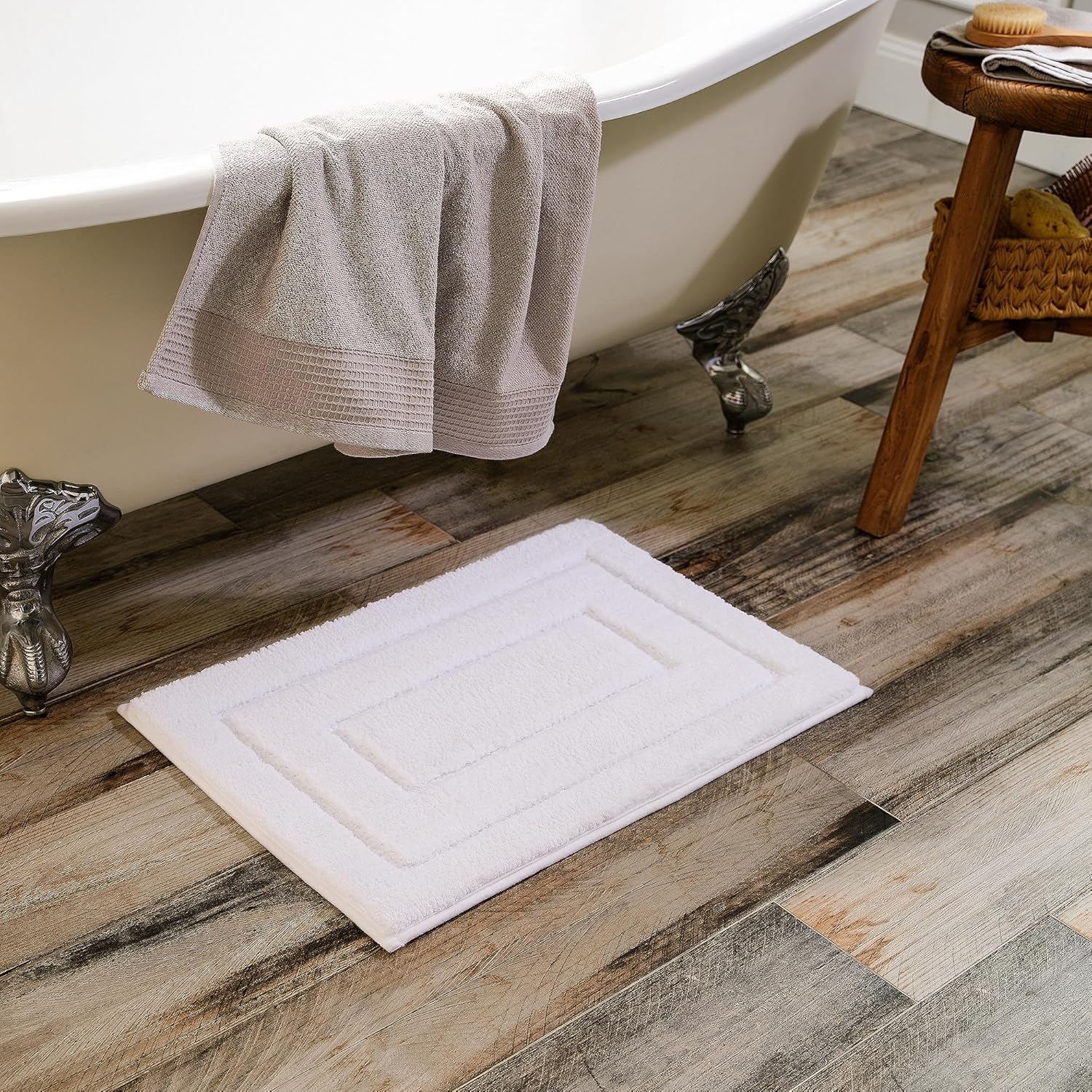 Alfombras de baño antideslizantes - Alfombrillas de ducha de microfibra ultra absorbentes lavables a máquina - Imagen 194 de 287