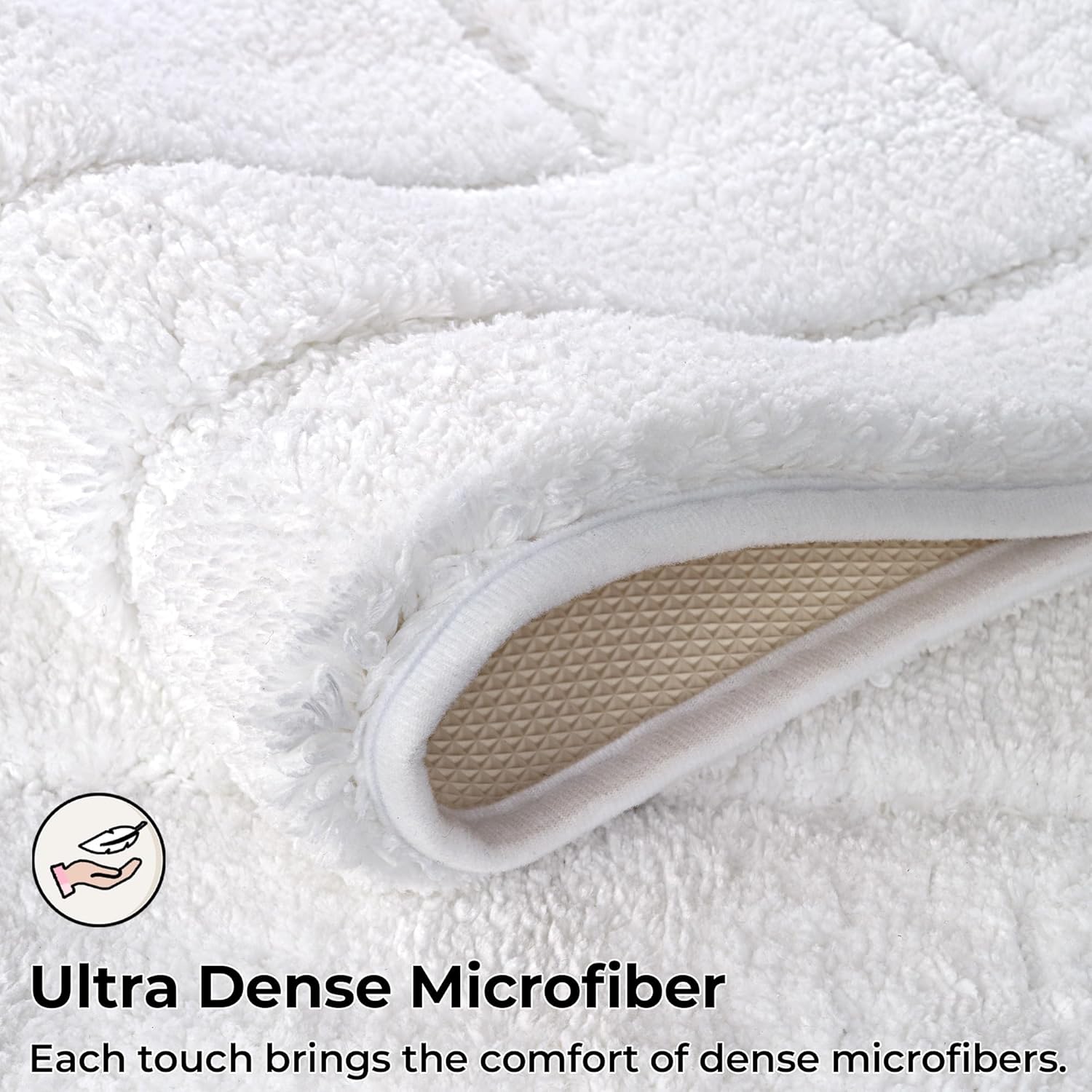 Alfombras de baño antideslizantes - Alfombrillas de ducha de microfibra ultra absorbentes lavables a máquina - Imagen 196 de 287