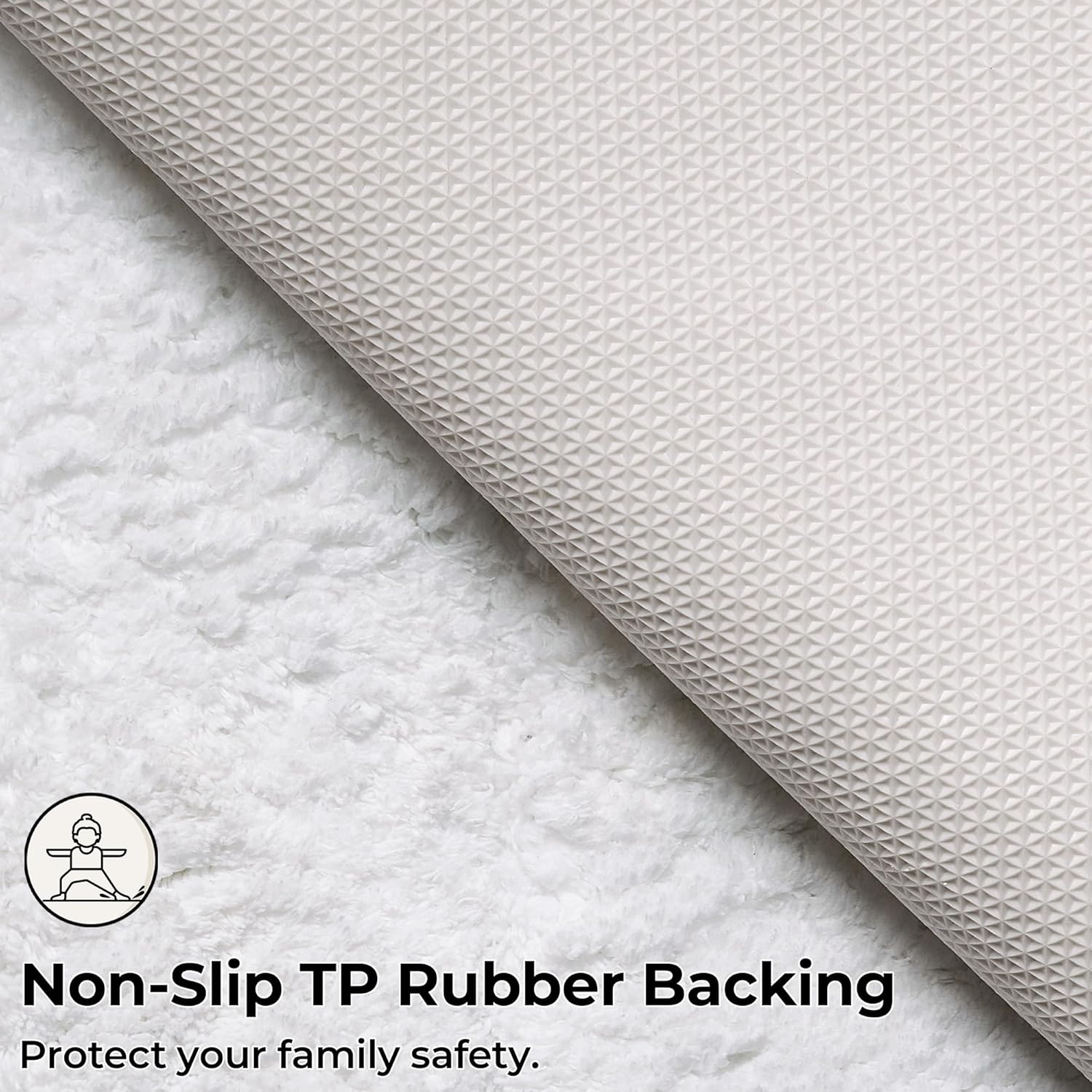 Alfombras de baño antideslizantes - Alfombrillas de ducha de microfibra ultra absorbentes lavables a máquina - Imagen 199 de 287