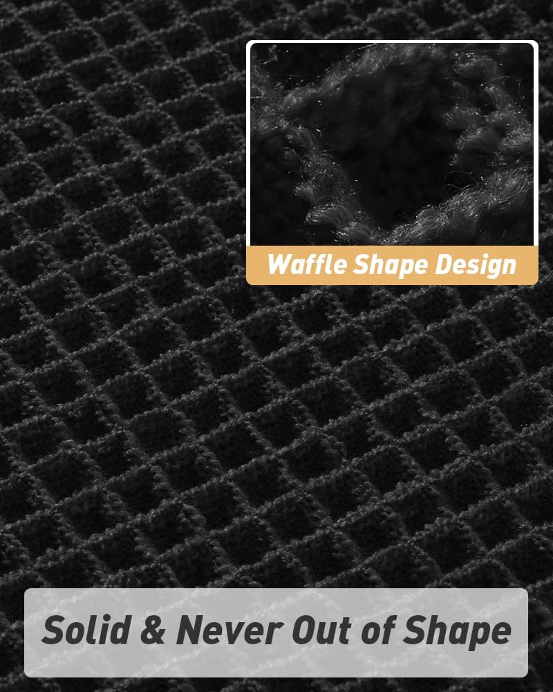 2025 Waffle Bath Mat - Non-Slip Super Absorbent Machine Washable Bathroom Rug - Picture 113 of 199