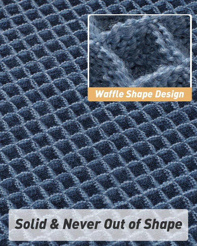 2025 Waffle Bath Mat - Non-Slip Super Absorbent Machine Washable Bathroom Rug - Picture 121 of 199