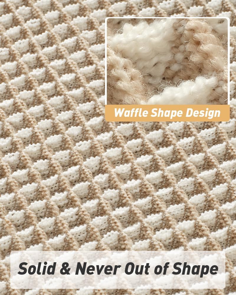 2025 Waffle Bath Mat - Non-Slip Super Absorbent Machine Washable Bathroom Rug - Picture 146 of 199
