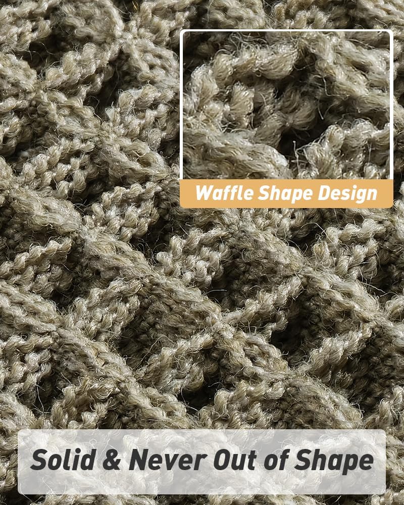 2025 Waffle Bath Mat - Non-Slip Super Absorbent Machine Washable Bathroom Rug - Picture 157 of 199