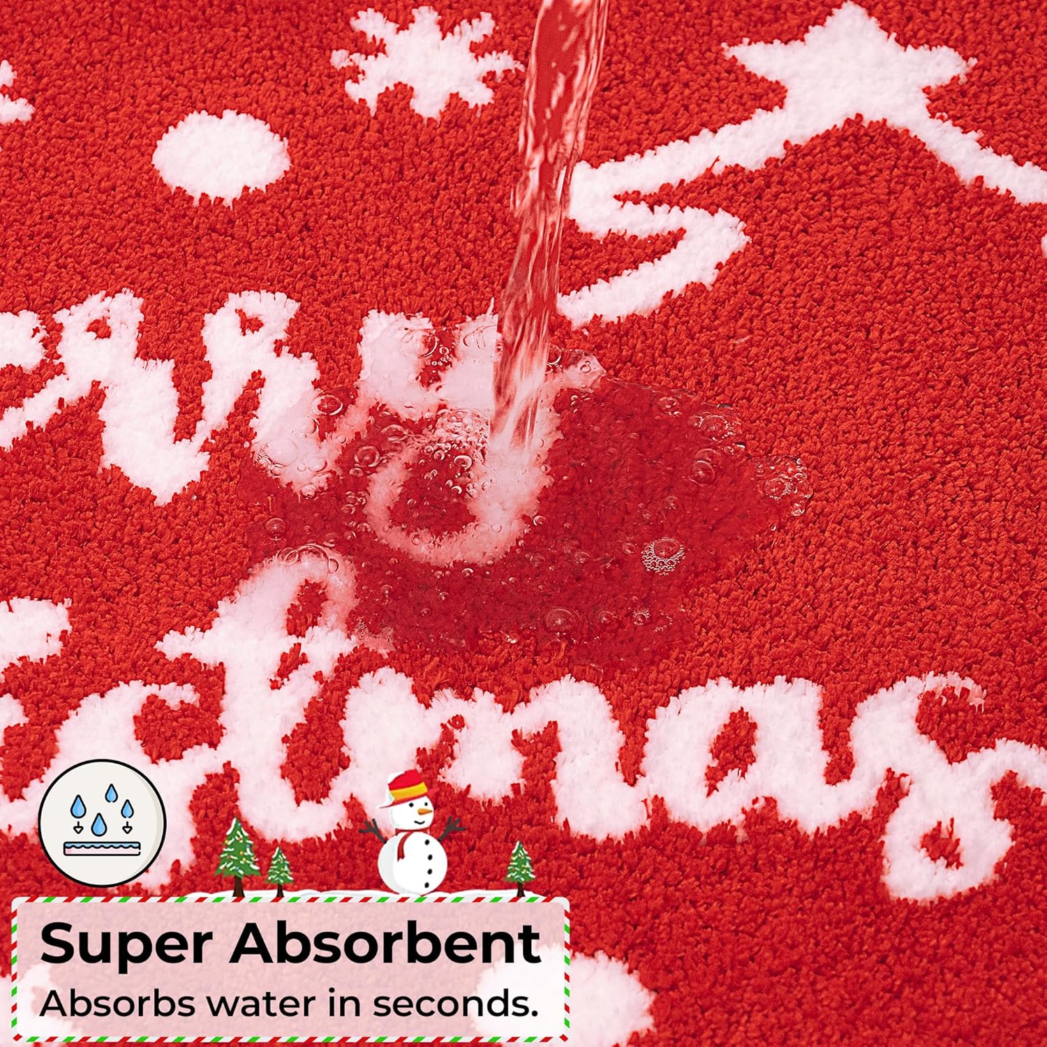 Alfombras de baño antideslizantes - Alfombrillas de ducha de microfibra ultra absorbentes lavables a máquina - Imagen 231 de 287