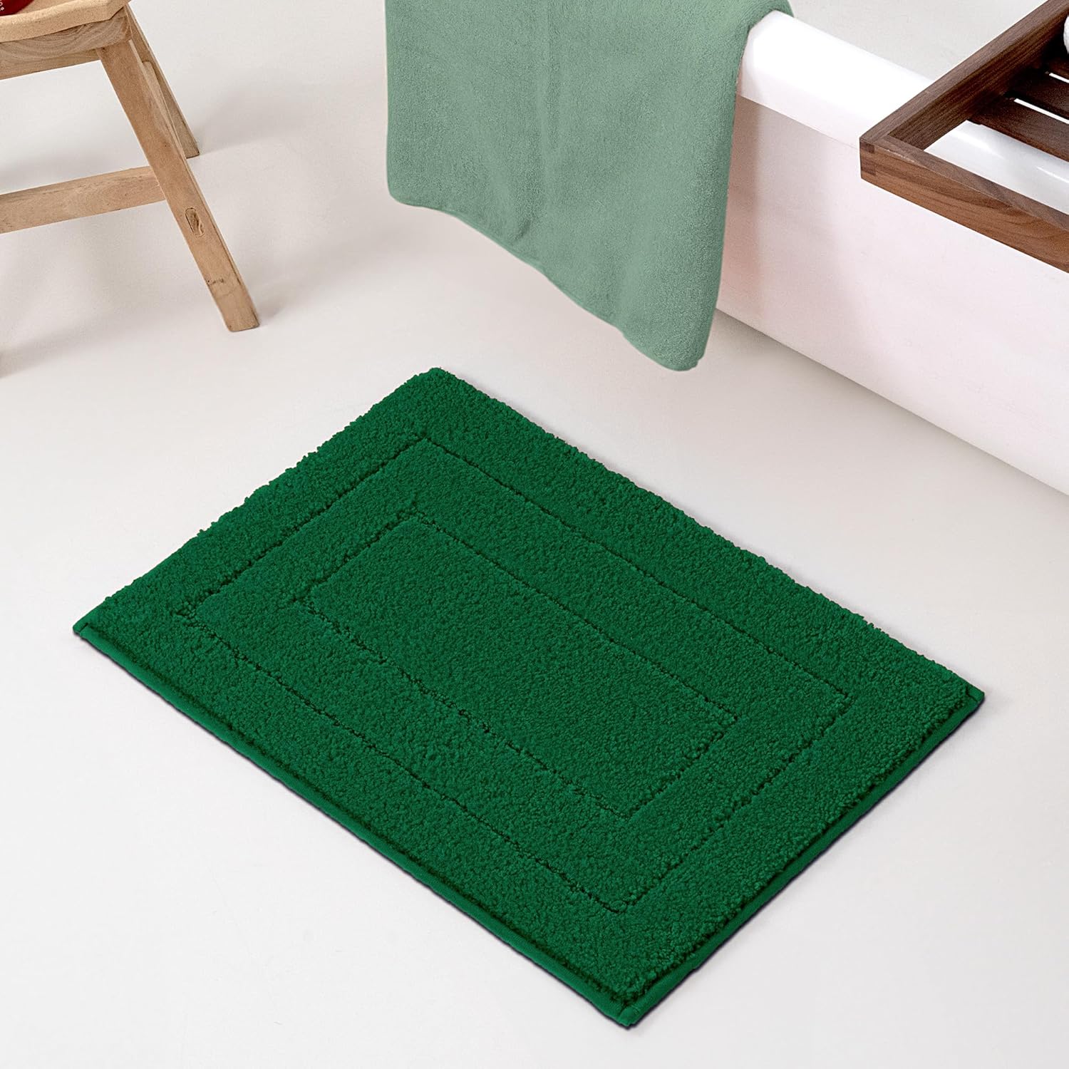 Alfombras de baño antideslizantes - Alfombrillas de ducha de microfibra ultra absorbentes lavables a máquina - Imagen 235 de 287