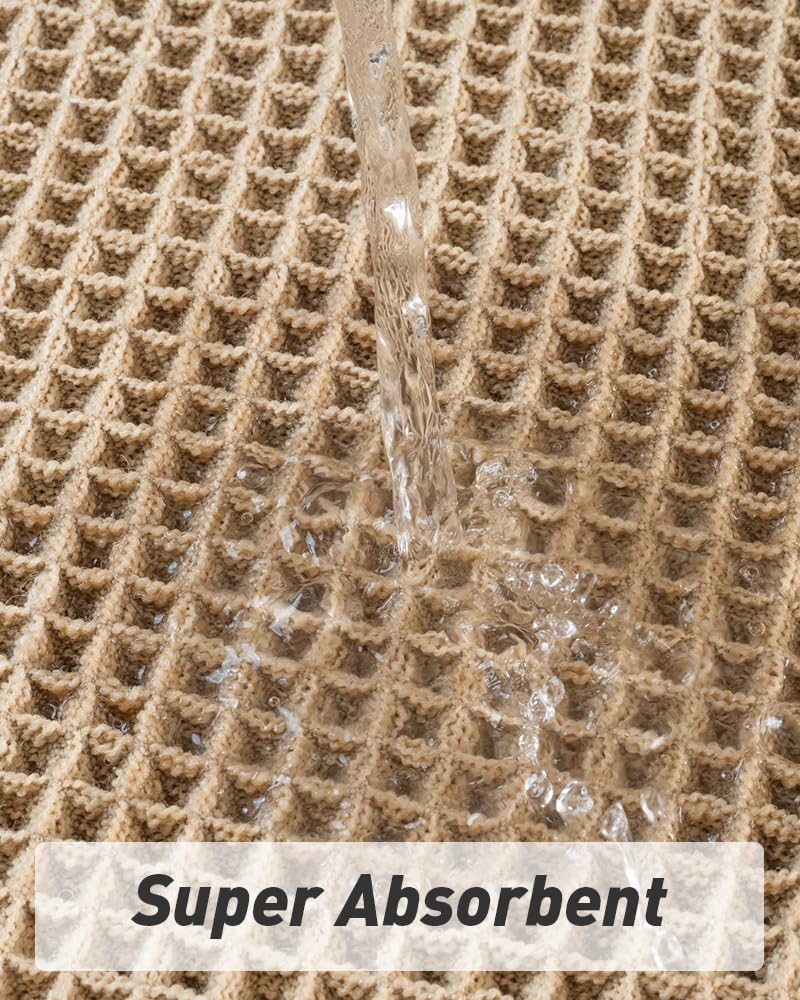 2025 Waffle Bath Mat - Non-Slip Super Absorbent Machine Washable Bathroom Rug - Picture 180 of 199