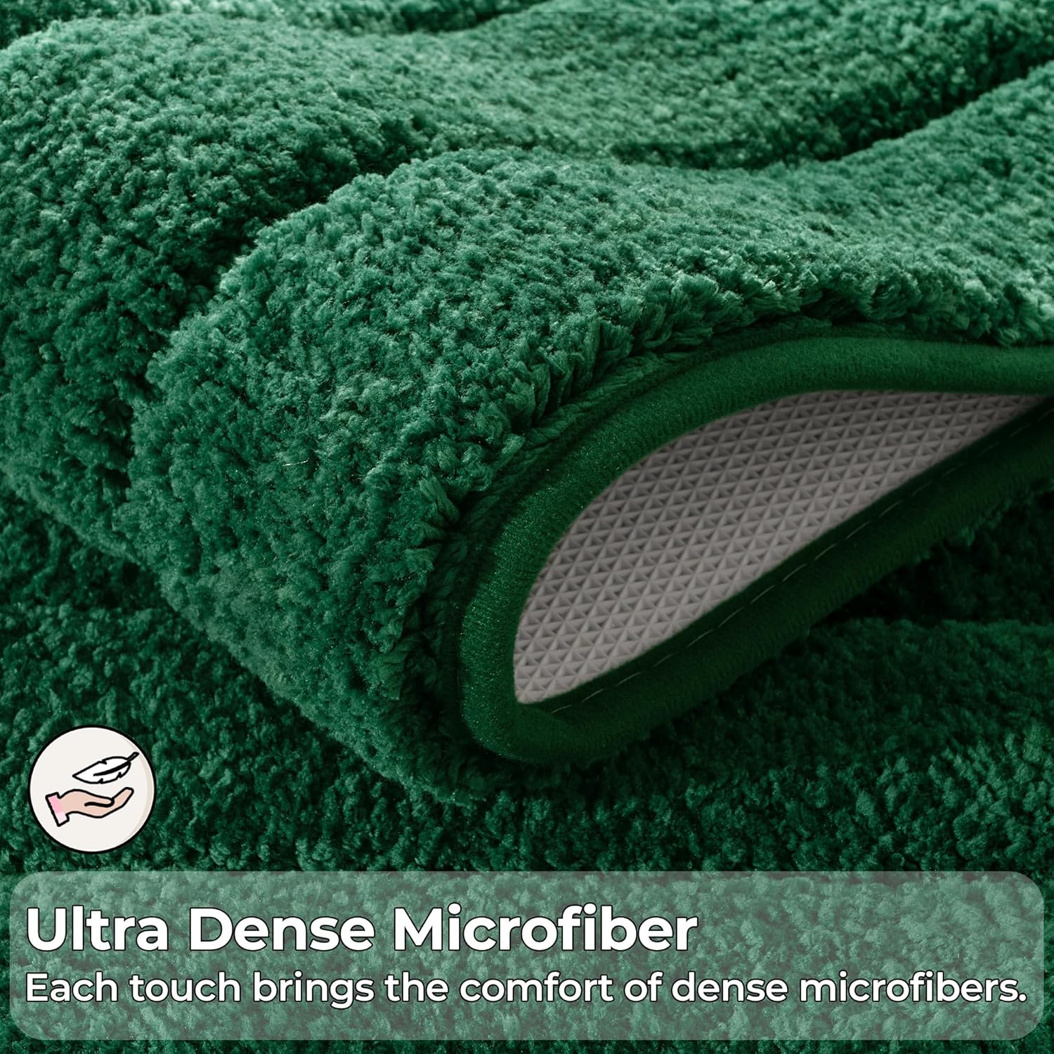 Alfombras de baño antideslizantes - Alfombrillas de ducha de microfibra ultra absorbentes lavables a máquina - Imagen 237 de 287