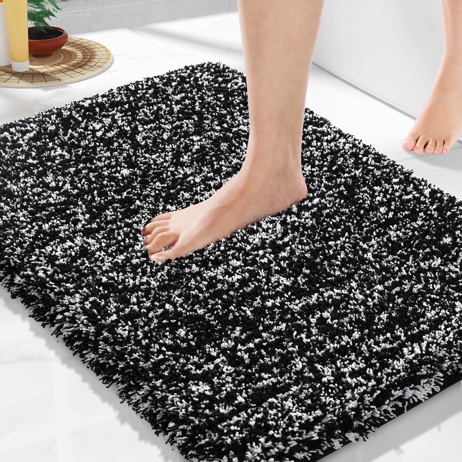2025 Plush Bath Mat - Ultra Soft Non-Slip Microfiber Absorbent Shower Rug - Picture 25 of 252