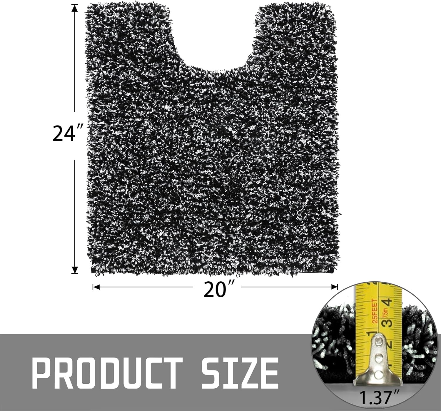 2025 Plush Bath Mat - Ultra Soft Non-Slip Microfiber Absorbent Shower Rug - Picture 35 of 252