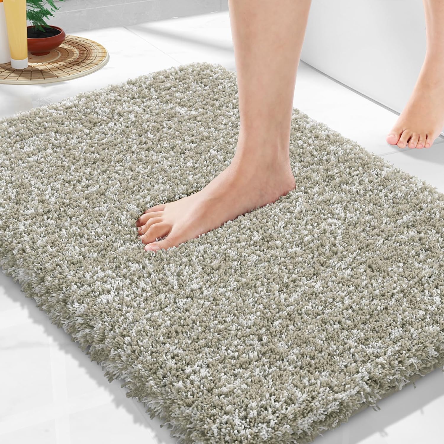2025 Plush Bath Mat - Ultra Soft Non-Slip Microfiber Absorbent Shower Rug - Picture 61 of 252