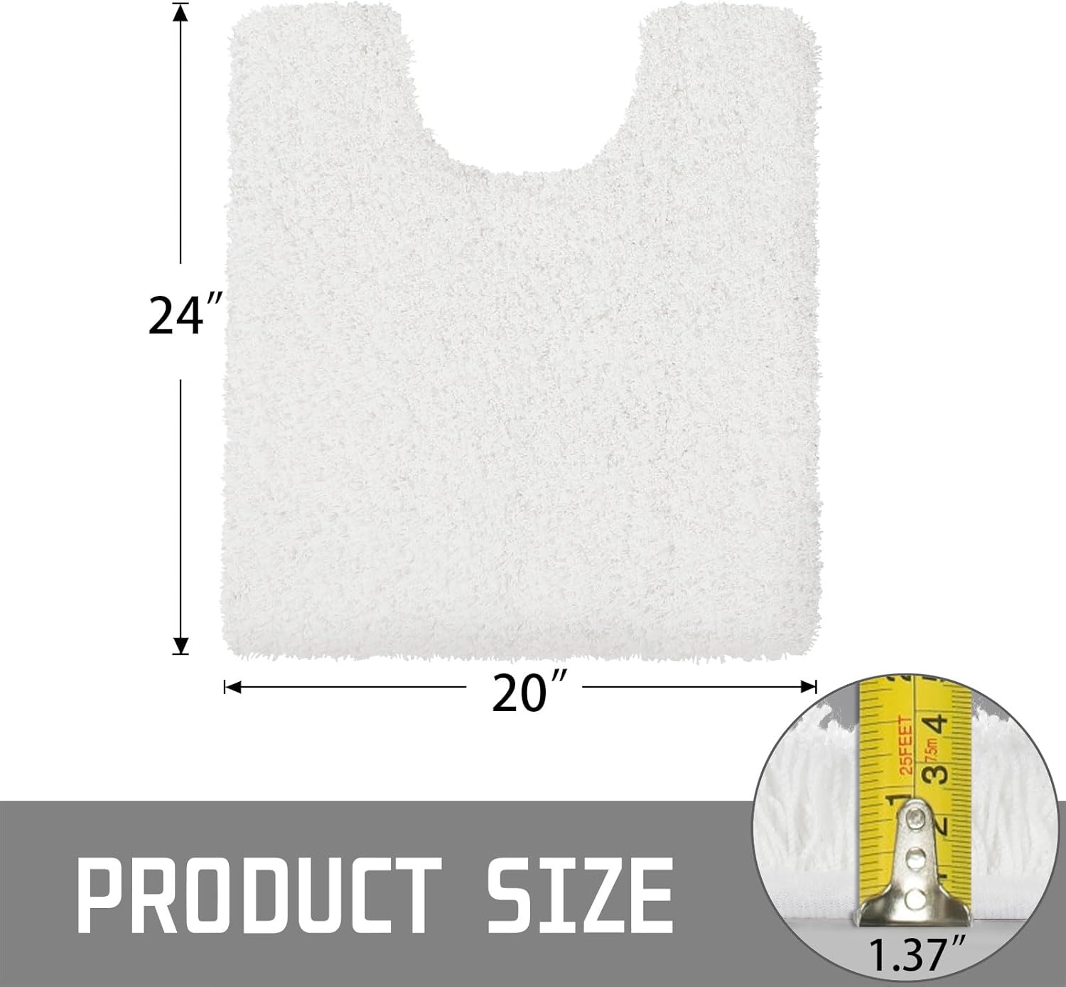 2025 Plush Bath Mat - Ultra Soft Non-Slip Microfiber Absorbent Shower Rug - Picture 74 of 252