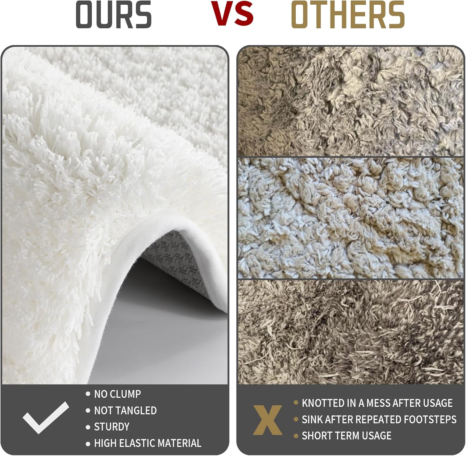 2025 Plush Bath Mat - Ultra Soft Non-Slip Microfiber Absorbent Shower Rug - Picture 76 of 252