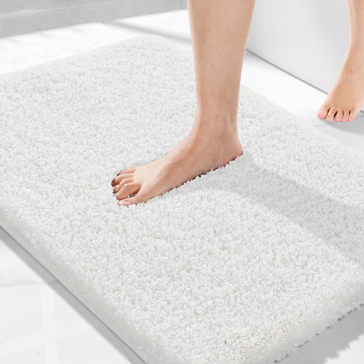 2025 Plush Bath Mat - Ultra Soft Non-Slip Microfiber Absorbent Shower Rug - Picture 79 of 252