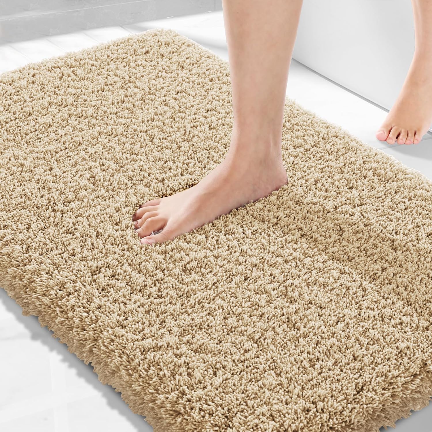 2025 Plush Bath Mat - Ultra Soft Non-Slip Microfiber Absorbent Shower Rug - Picture 85 of 252