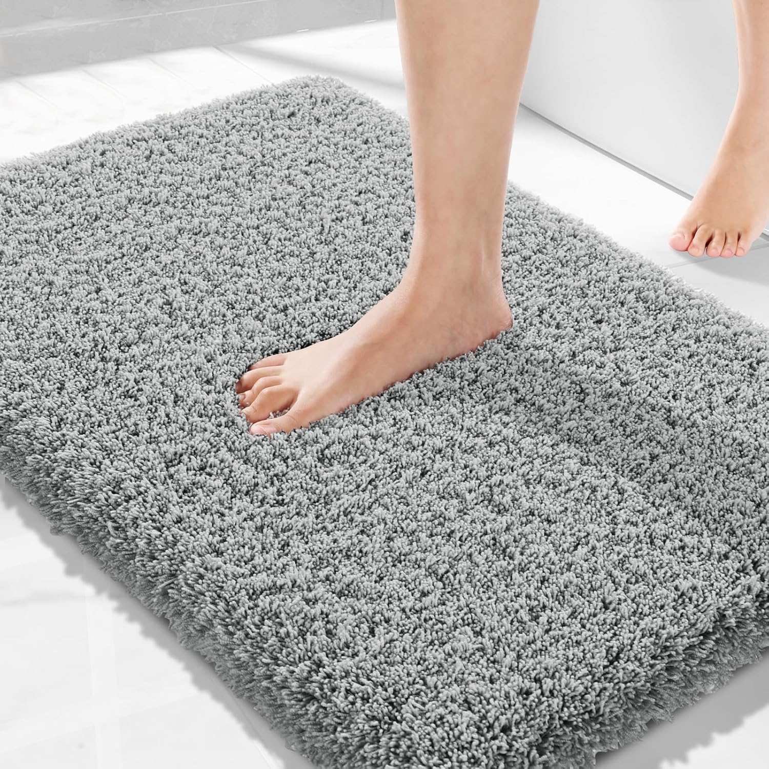 2025 Plush Bath Mat - Ultra Soft Non-Slip Microfiber Absorbent Shower Rug - Picture 110 of 252