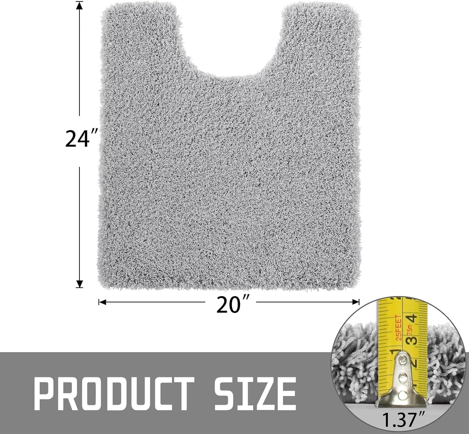 2025 Plush Bath Mat - Ultra Soft Non-Slip Microfiber Absorbent Shower Rug - Picture 130 of 252